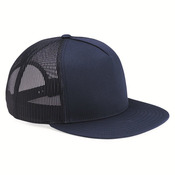 Flat Bill Trucker Cap