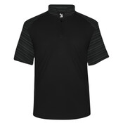 Sport Stripe Quarter Zip T-Shirt