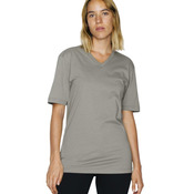 Unisex Organic Fine Jersey Classic V-Neck Tee