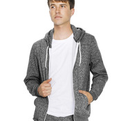 Unisex Mock Twist Zip Hoodie