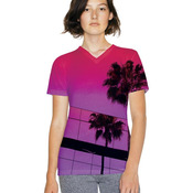 Women's Sublimation Classic V-Neck Tee