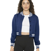 Women's Heavy Terry Crop Club Jacket