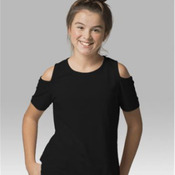 Girls Cold Shoulder T-Shirt