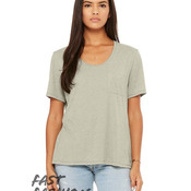 FWD Fashion Women's Flowy Pocket Tee