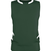 Cut Block Sleeveless Volleyball Jersey