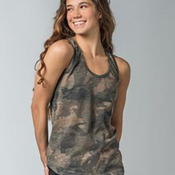 Women's Slub Jersey Printed Tank Top