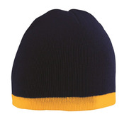 Two-Tone Knit Beanie