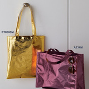 Metallic Tote