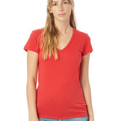 Women's Vintage Jersey Keepsake Short Sleeve V-Neck Tee