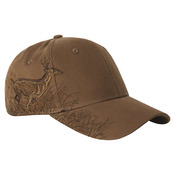 Brown Running Buck Cap