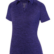 Women's Intensify Black Heather Polo