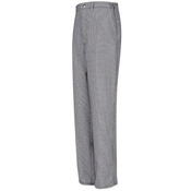 Spun Poly Checked Cook Pants