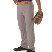 Warp Knit Wide Leg Baseball Pants