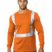 USA-Made 50/50 Hi-Visibility Long Sleeve T-Shirt