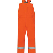 Deluxe Insulated Bib Overall with Reflective Trim - EXCEL FR® ComforTouch - Tall Sizes