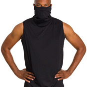 2B1 Sleeveless T-Shirt with Mask