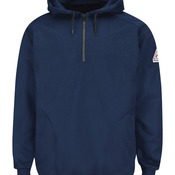 Pullover Hooded Fleece Sweatshirt Quarter-Zip - Tall Sizes